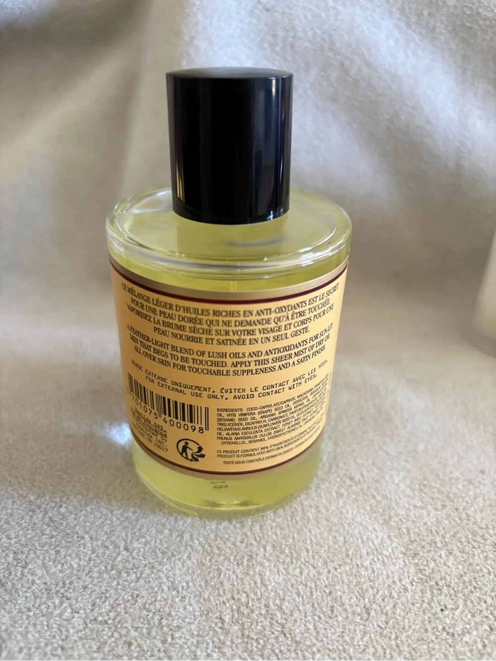 Bastide Huile Sèche Épatante Dry Oil Mist Fleur d Oranger Brand New!!
